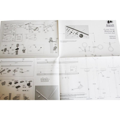 AMATI Grand Banks motorová jachta 1967 1:20 kit