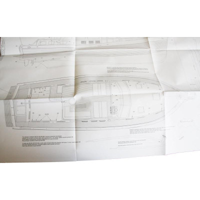 AMATI Grand Banks motorová jachta 1967 1:20 kit
