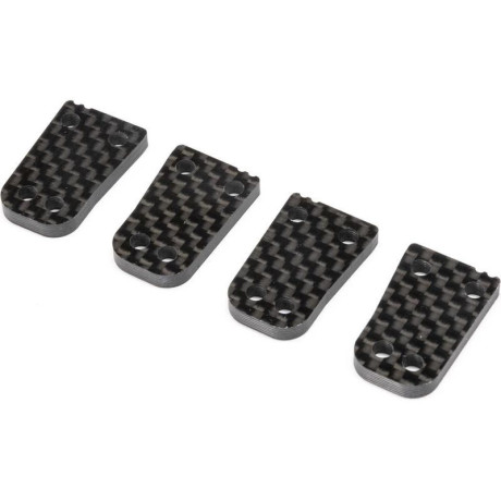 TLR náboj zadní, C deska, uhlík: 8X, 8XE 2.0