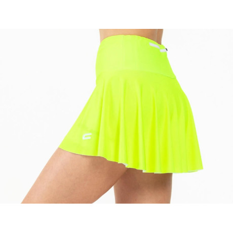 Dámska sukienka so šortkami NEON YELLOW