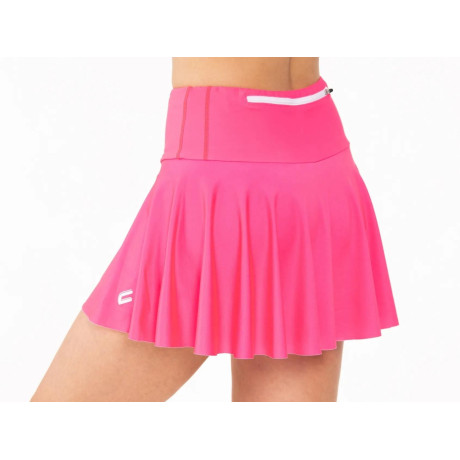 Dámska sukienka so šortkami NEON PINK