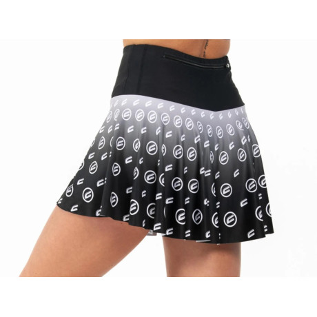 Dámska sukienka so šortkami BLACK OMBRE