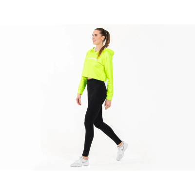 Dámska mikina krátka NEON YELLOW