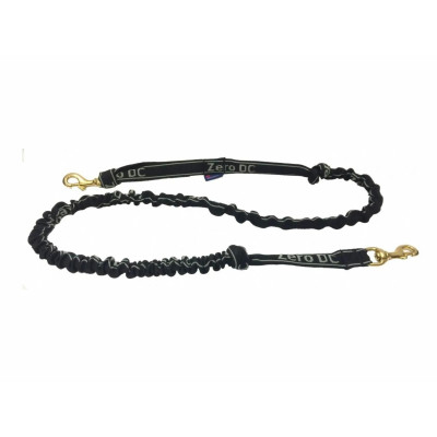 Crussis Vôdzka s tlmičom pre psa do 10kg (2,7m, 1 karabína, čierne)