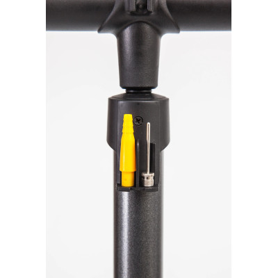 Pumpa veľká CRUSSIS hliníková 11 bar, čierna