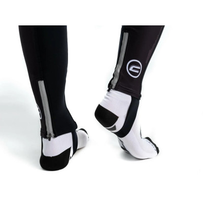 Dámske cyklistické nohavice CRUSSIS - ONE, čierna / biela