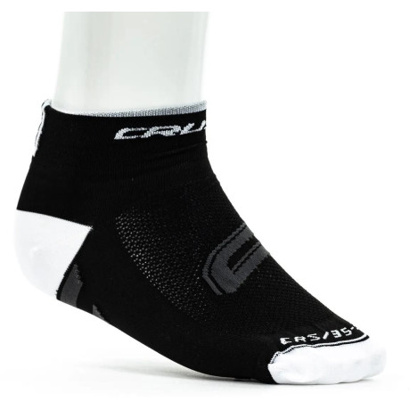 Cyklistické ponožky CRUSSIS, černo/bílé