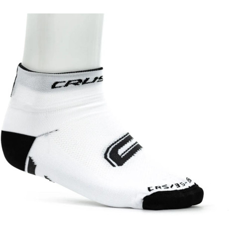 Cyklistické ponožky CRUSSIS, bílo/černé
