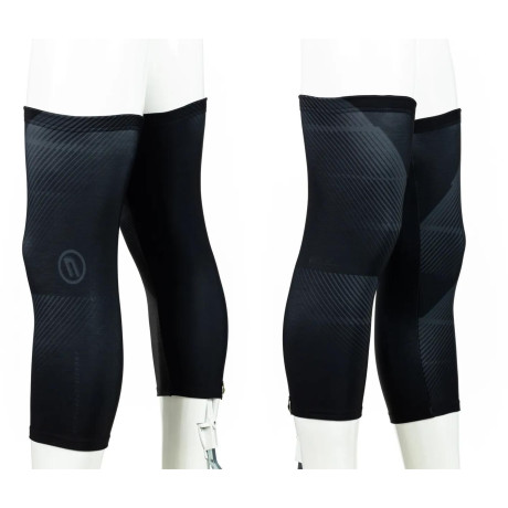 Návleky na kolena CRUSSIS, černá/žlutá