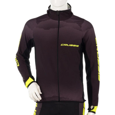 Mikina CRUSSIS, černá/žlutá