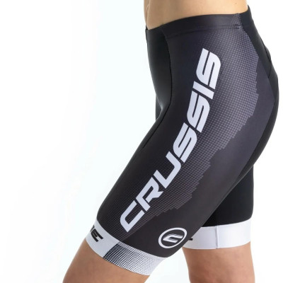 Dámské elastické kraťasy CRUSSIS - ONE, černá/bílá