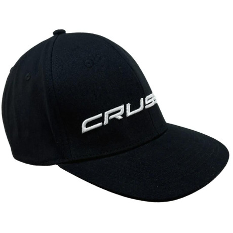 Šiltovka CRUSSIS, čierna s bielym logom