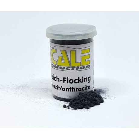 Kobercový Flocking antracitový