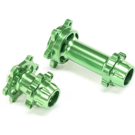 Losi náboj hliník CNC, zelený: PM-MX
