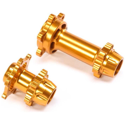 Losi náboj hliník CNC, zlatý: PM-MX