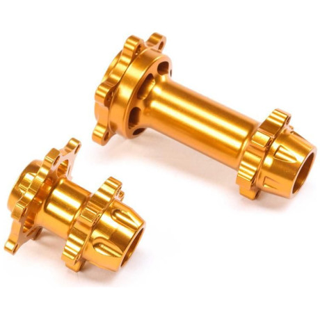 Losi náboj hliník CNC, zlatý: PM-MX