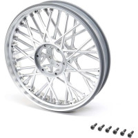 Pótalkatrész Losi 1:4 Promoto-MX RC-modell motorkerékpárhoz: első tárcsa, szatén krómozott