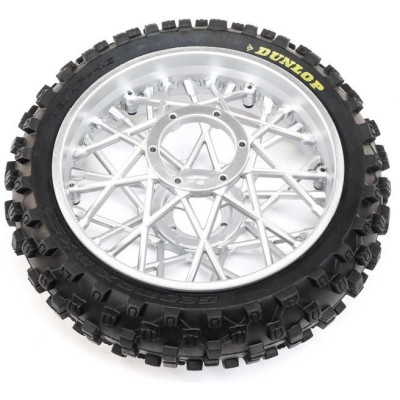 Losi kolo s pneu Dunlop MX53 zadní, disk chrom: PM-MX
