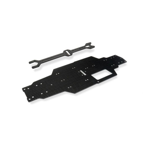 CARTEN uhlíkové šasi a horní patro, WB225mm, 1+1 ks.