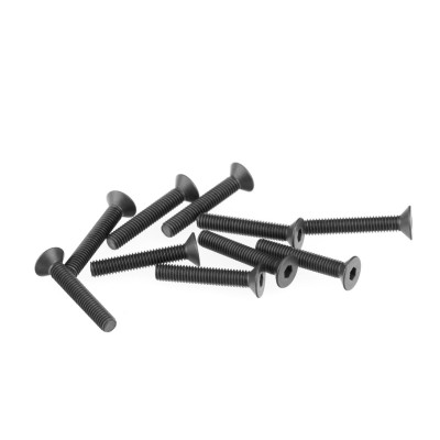 SWORKz ocelový Inbusový šroub s zápustnou hlavou, M3x18mm, 10 ks.