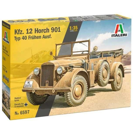 Model Kit military 6597 - Kfz. 12 Horch 901 typ 40 frühen Ausf (1:35)