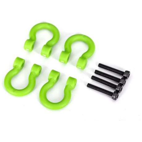 Traxxas D-očka nárazníku zelené (4)