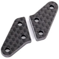 Tuning alkatrész RC modellautókhoz Traxxas Sledge 1:8 4WD TQi: szénszálas kar 2db. A Traxxas alumínium első csörlő 9635 és 9637 típusú csörlőhöz készült.