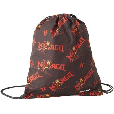 LEGO pytlík na přezůvky - Ninjago Red