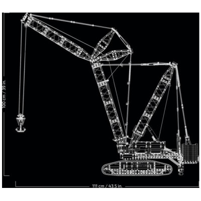 LEGO Technic - Pásový jeřáb Liebherr LR 13000