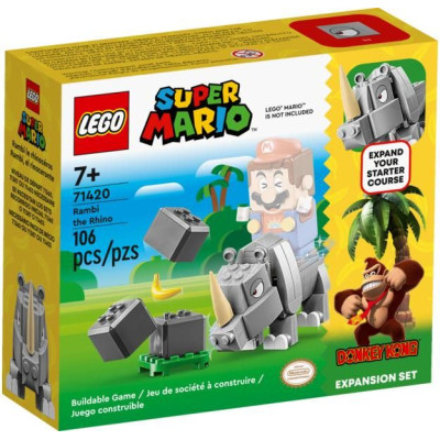 LEGO Super Mario - Nosorožec Rambi – rozšiřující set