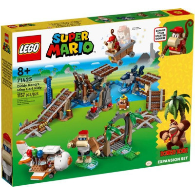 LEGO Super Mario - Diddy Kongova jízda v důlním vozíku – rozšiřující set