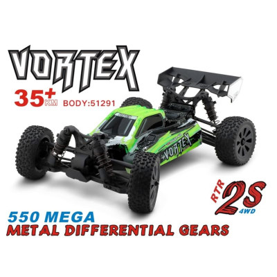 HSP Vortex 1/10 RTR Buggy, Zelená