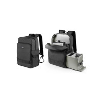 942g Size: 31 x 20 x 41cm Able to take 14inch laptop, 1 DLSR + 2 lenses, accessories etc... Comes with removable pouch.