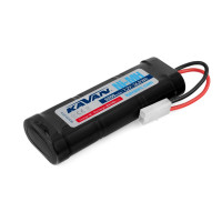 Hatcellás 7,2 V NiMH 5000 mAh teljesítményű akkumulátor 1:10-es RC autók, egyéb szárazföldi járművek, csónakmodellek szabadidős és sport modelljeihez. Max. kisütési áram 20A (csúcs 40A), max. töltési áram 5A. Klasszikus "cső" elrendezés szabványos Tamiya® csatlakozóval. Méretek 139x49x26 mm, súly 426 g.