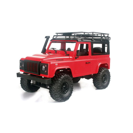AMEWI RC auto Land Rover Defender D90 4WD 1:12, červená
