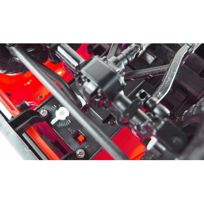 AMEWI RC auto Land Rover Defender D90 4WD 1:12, červená