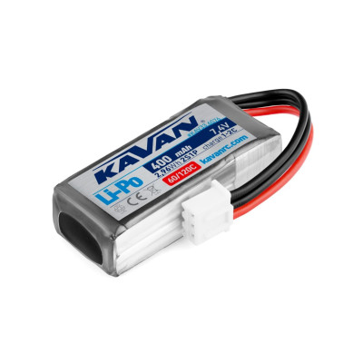 KAVAN - Li-Po 400 mAh/7,4 V 60/120C, 2,96 Wh