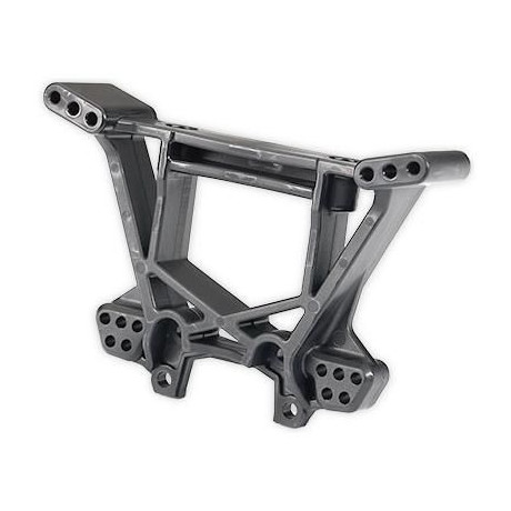 Traxxas věž zadních tlumičů HD šedá (pro NO9080)