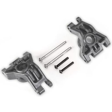 Traxxas těhlice zadní HD šedá (pro NO9080)