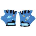 Globber - Dětské ochranné rukavičky XS Racing Blue
