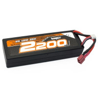  TAM csatlakozóval, kapacitás 1700mAh, 15C kisütési áram (rövidtávon 30C), feszültség 7,4V/2S, hosszúság: 70mm, szélesség: 38mm, magasság: 19mm, tömeg: 99g
