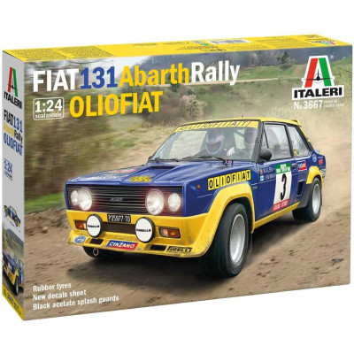 Model Kit auto 3667 - FIAT 131 Abarth Rally OLIO FIAT (1:24)