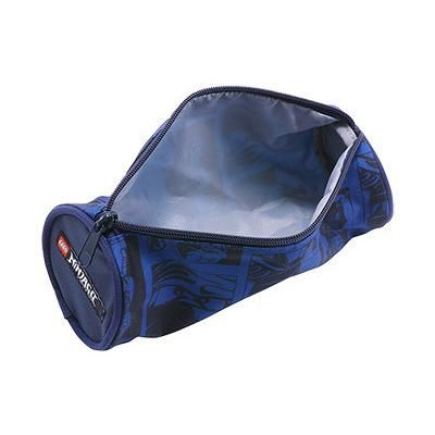 LEGO pouzdro na tužky kulaté - Faces Blue