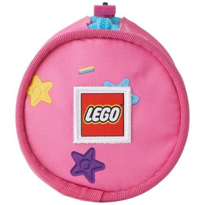 LEGO pouzdro na tužky kulaté - Faces Blue