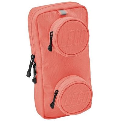 LEGO ledvinka Signature Brick 1x2 - korálová