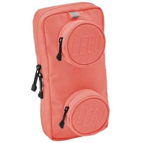 LEGO ledvinka Signature Brick 1x2 - korálová