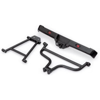 Pótalkatrész RC modellautóhoz Traxxas Ford Raptor R 4WD - hátsó lökhárító, lökhárítótartó (fent, lent).