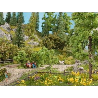 NOCH Foliáž - lúka tmavo zelená, 12x18 cm