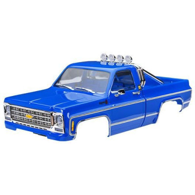 Traxxas karosérie Chevrolet K10 1979 modrá