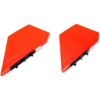 Pótalkatrész RC modell repülőgéphez E-flite SR-71 Blackbird 0.96m: piros irányjelző.